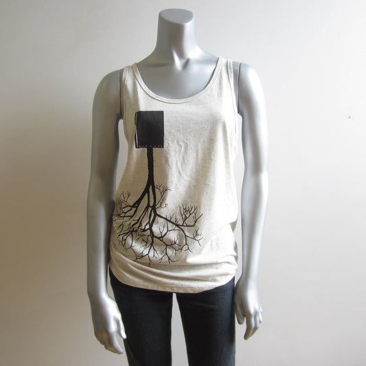 MASS MoCA Tree Logic Tank Top: Unisex