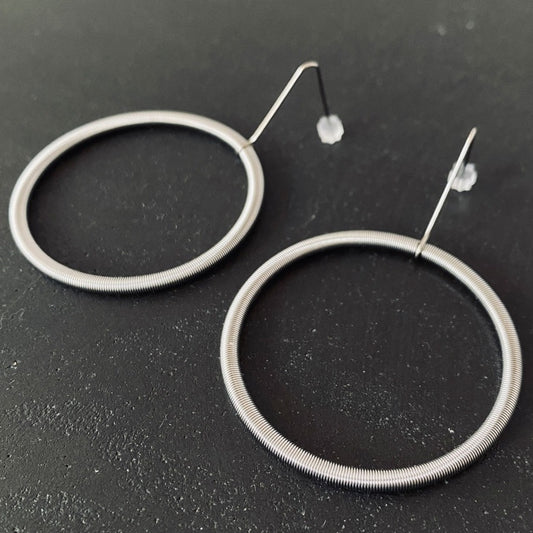 Oh Creole Stainless Steel Earrings