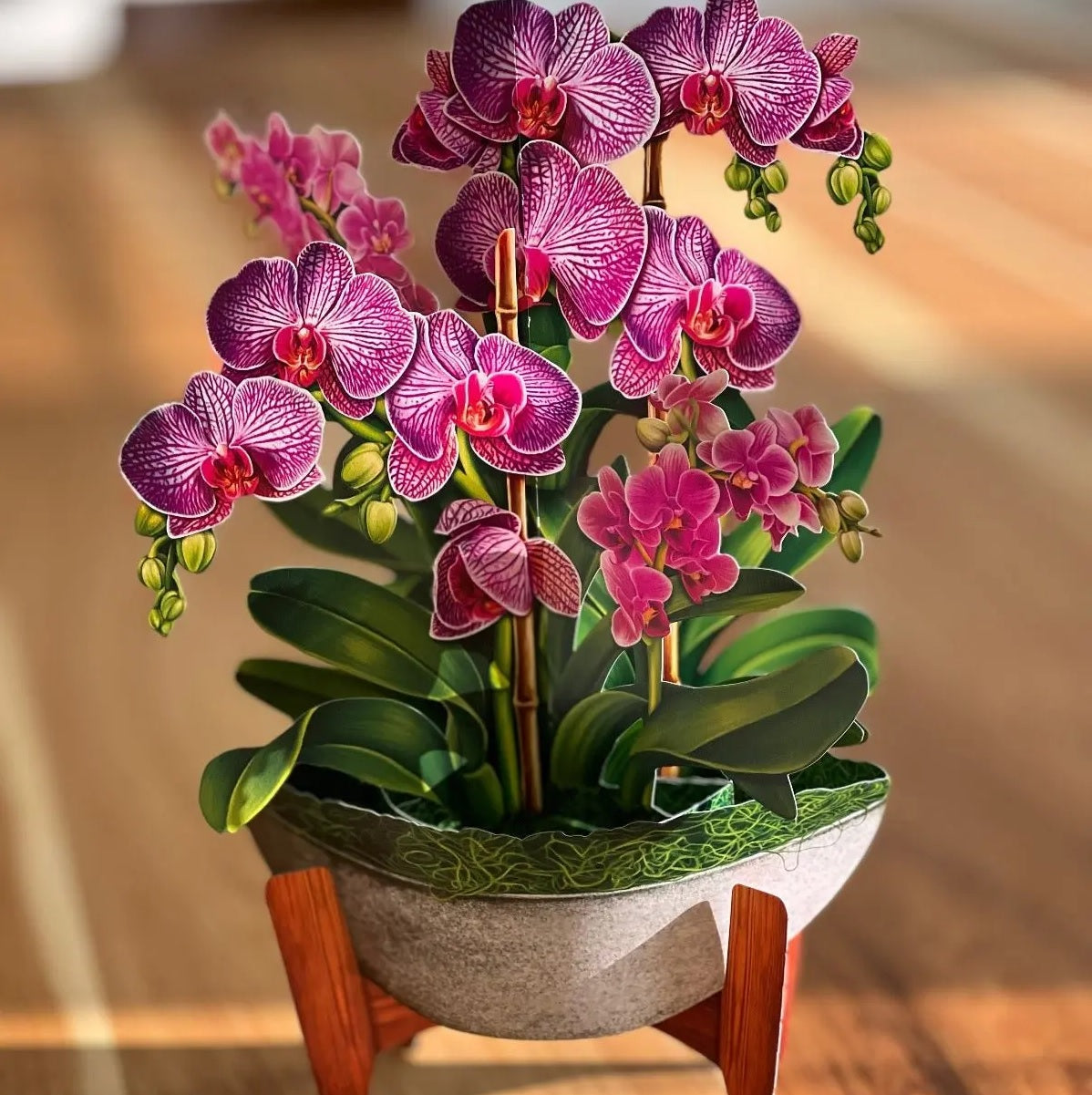 Paper Bouquet: Orchid Oasis