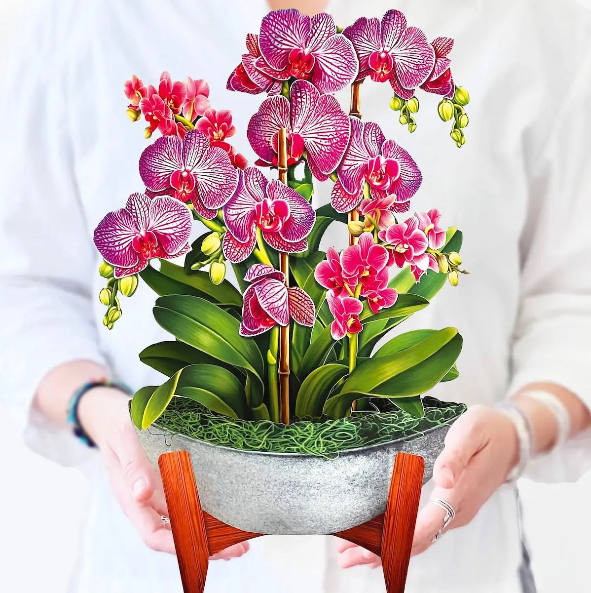Paper Bouquet: Orchid Oasis