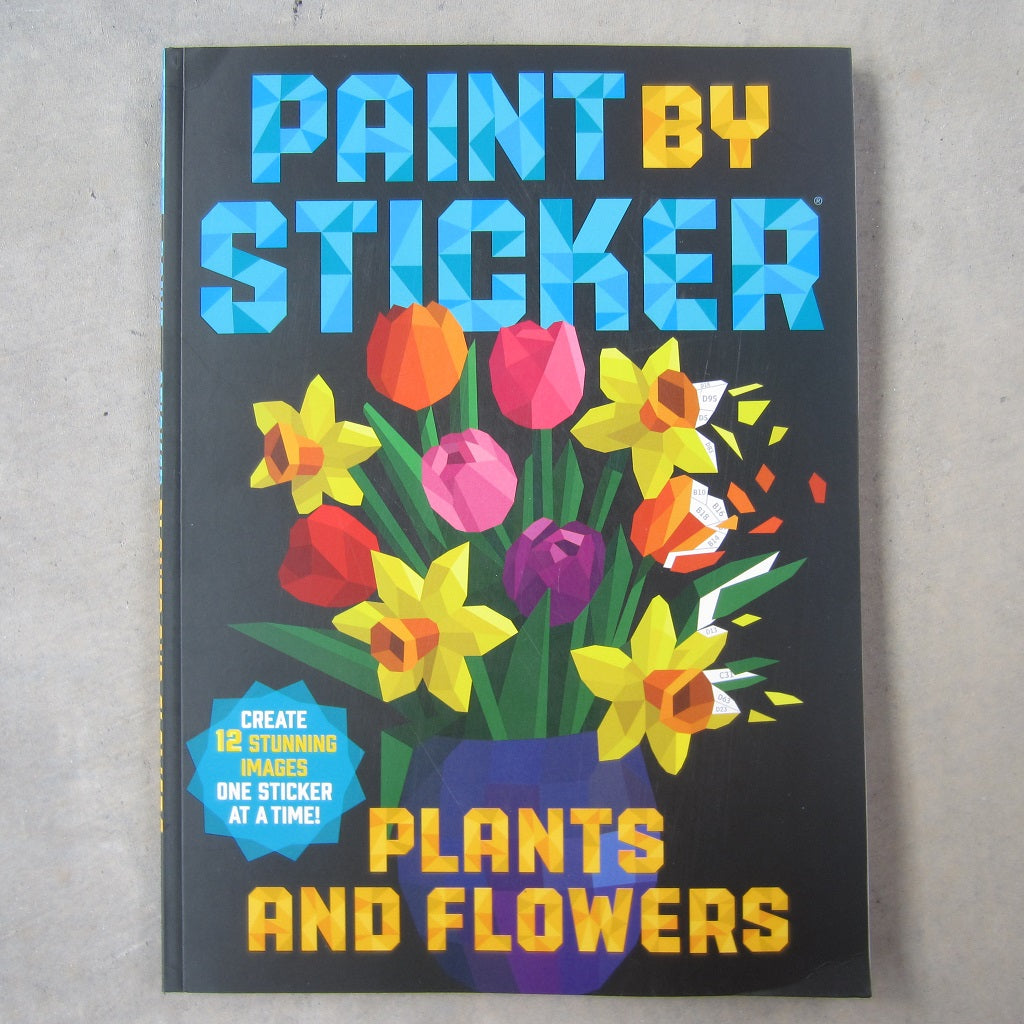 Paint by Sticker: Plants and Flowers