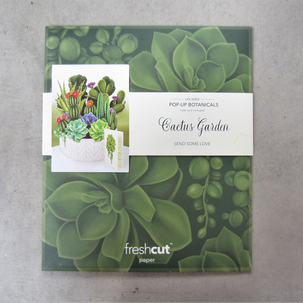 Paper Bouquet: Cactus Garden
