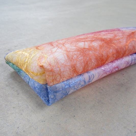 Pencil Case: Multicolor Silk Threads
