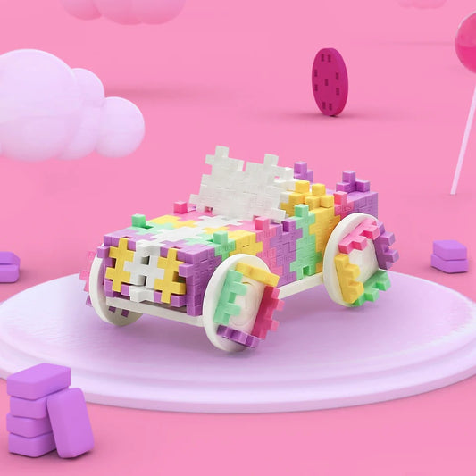 Plus-Plus Car Tube: Candy Colors
