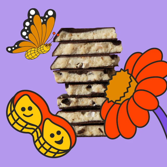 Chocolate Truffle Bar: Peanut Butter-Fly