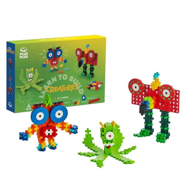 Plus-Plus Learn to Build Kit: Creatures