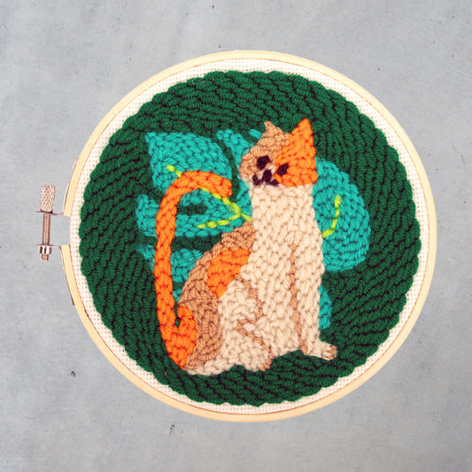 Punch Needle Kit: Cat