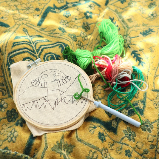 Punch Needle Kit: Mushroom