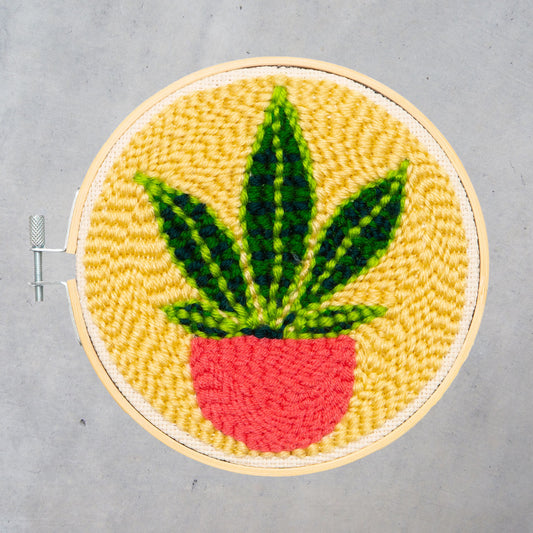 Punch Needle Kit: Plant