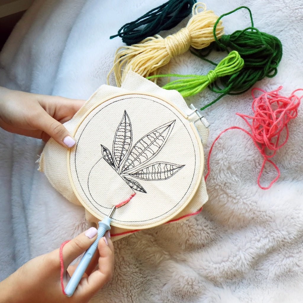 Punch Needle Kit: Plant
