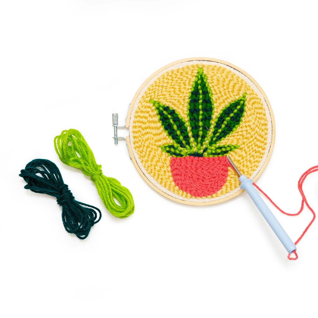 Punch Needle Kit: Plant