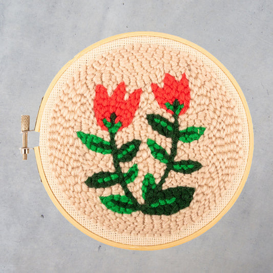 Punch Needle Kit: Tulips