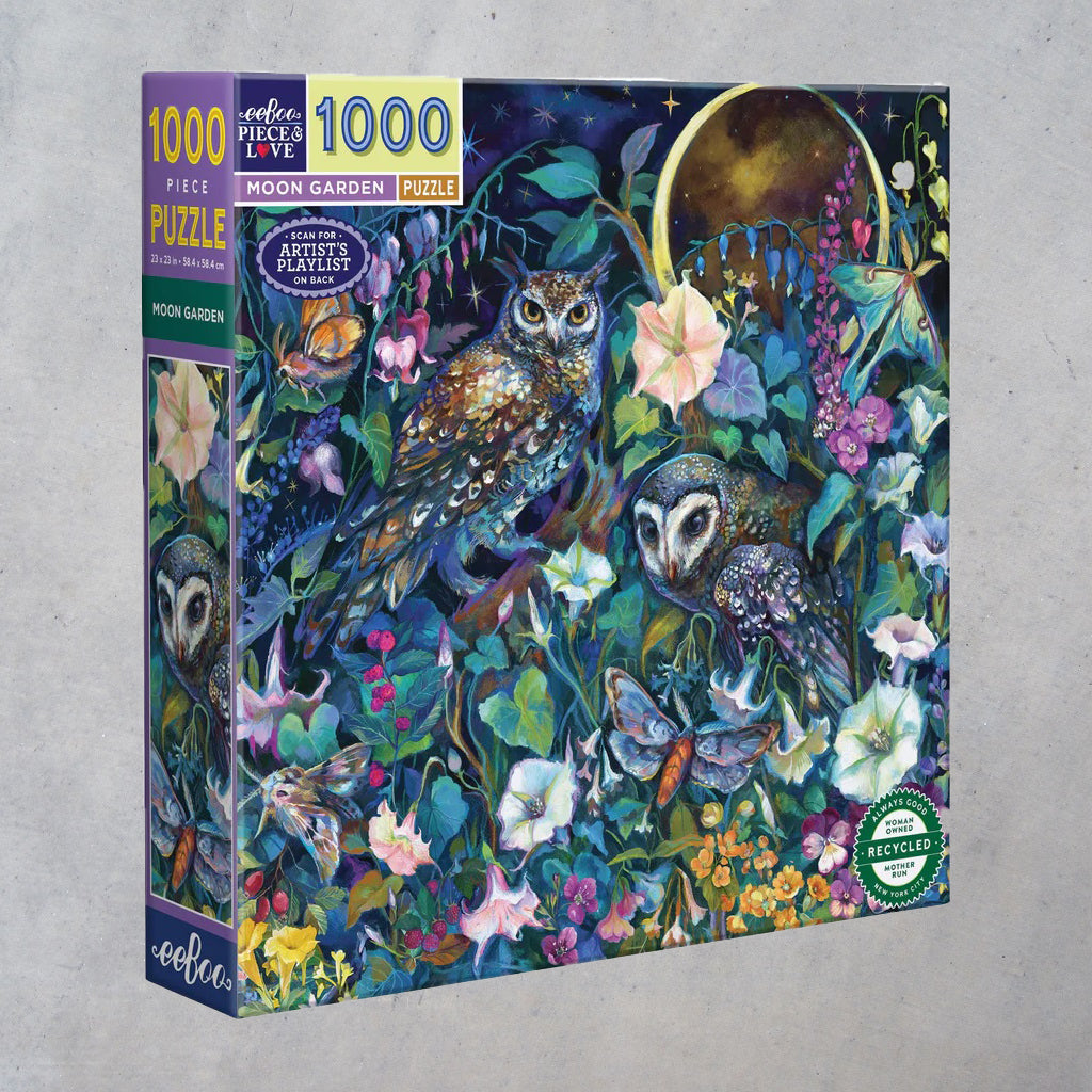 1000 Piece Puzzle: Moon Garden