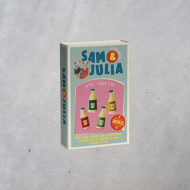 Miniatures: Milk Bottles