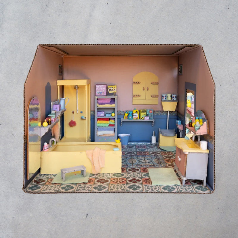 Cardboard Room: Bathroom