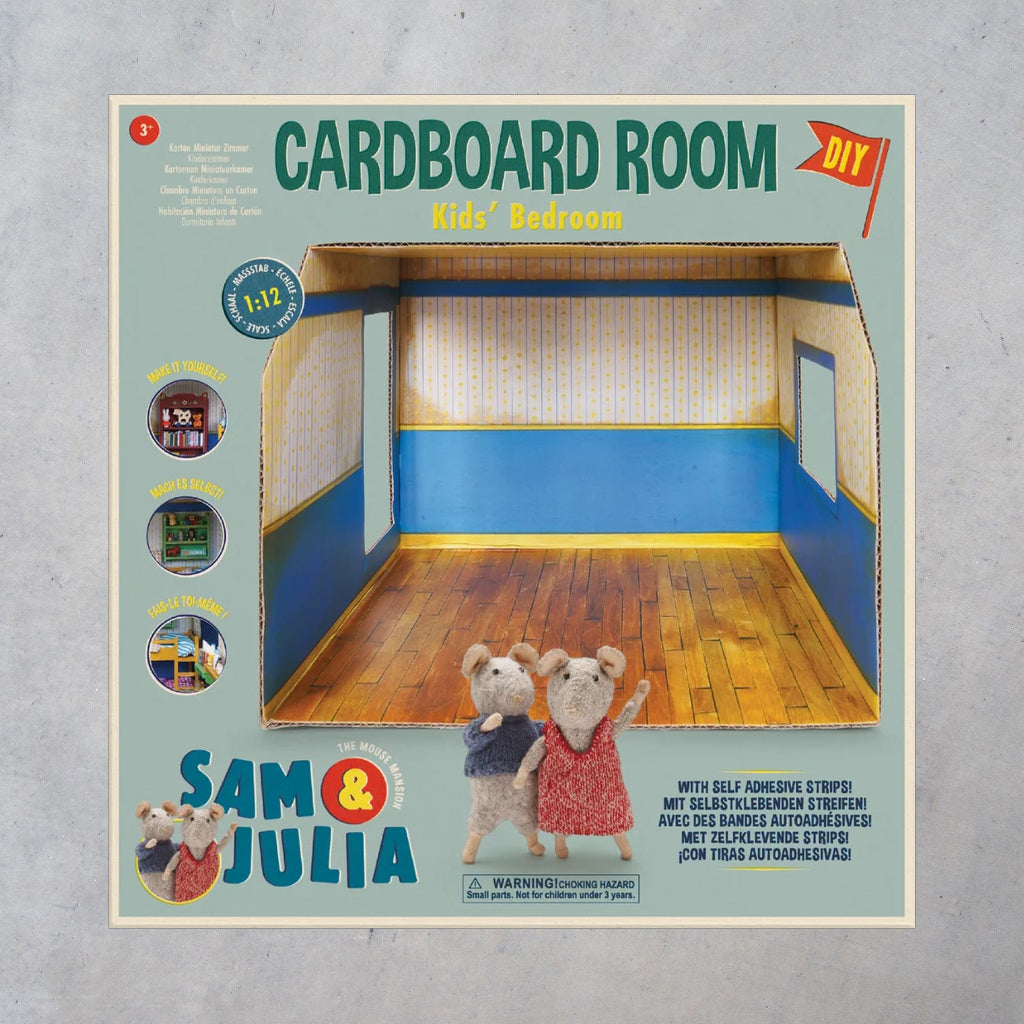 Cardboard Room: Kid's Bedroom