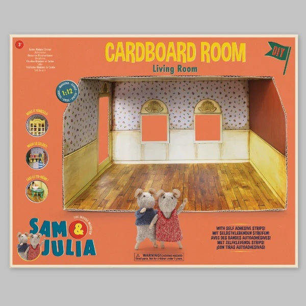 Cardboard Room: Living Room