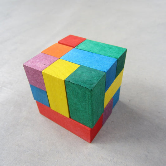 Colorful Soma Cube