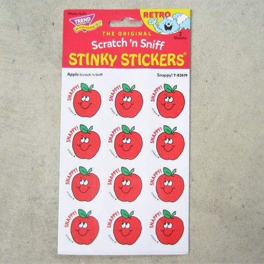 Stinky Stickers: Snappy! Apple