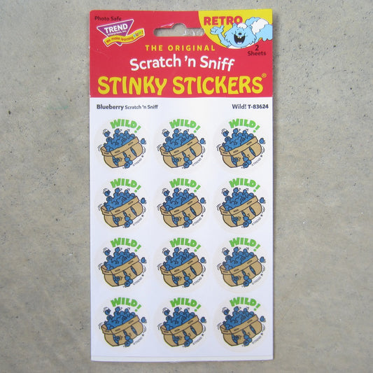 Stinky Stickers: Wild! Blueberry