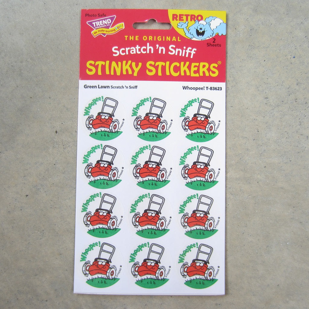 Stinky Stickers: Whoopee! Green Lawn