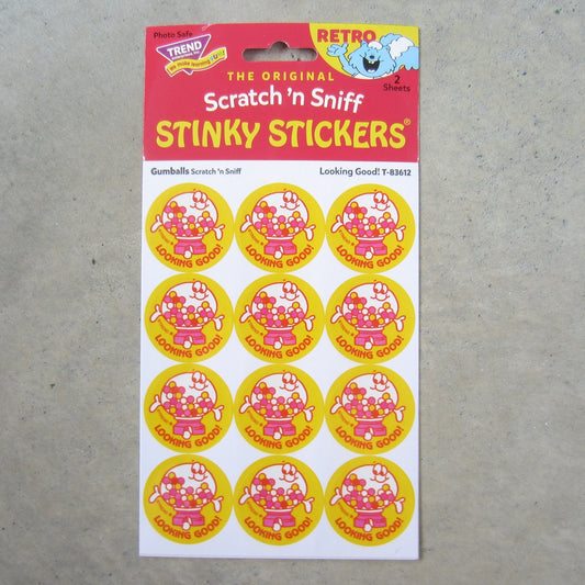 Stinky Stickers: Looking Good! Gumballs