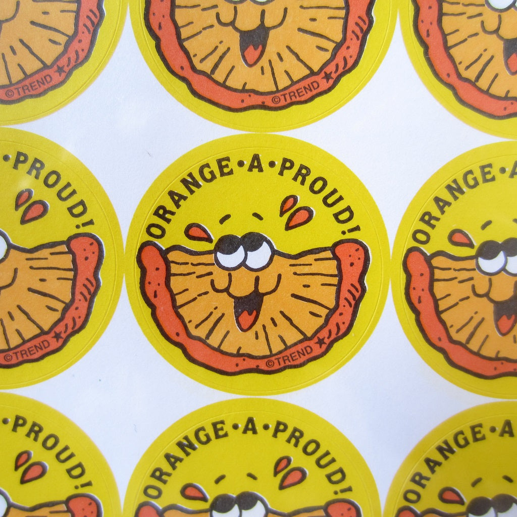 Stinky Stickers: Orange-A-Proud! Orange Candy