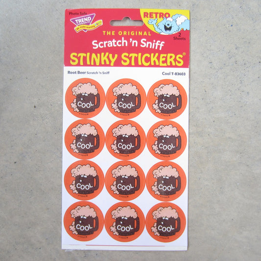 Stinky Stickers: Cool! Root Beer