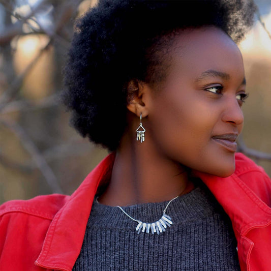 Small Feather Earrings