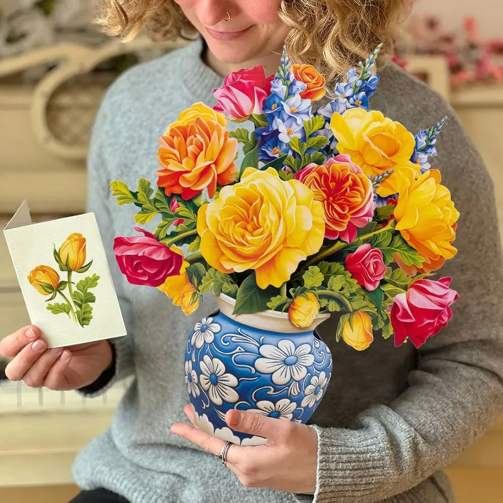 Paper Bouquet: Sorbet Roses