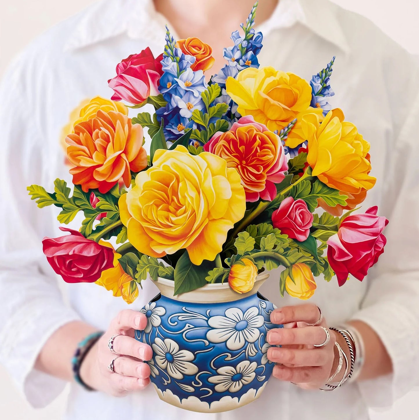 Paper Bouquet: Sorbet Roses
