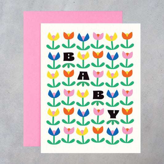 Greeting Card: Tulip Baby