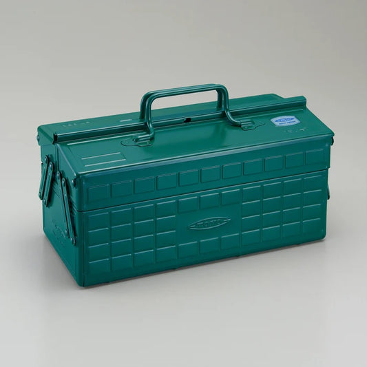TOYO Steel Cantilever Toolbox ST-350: Antique Green