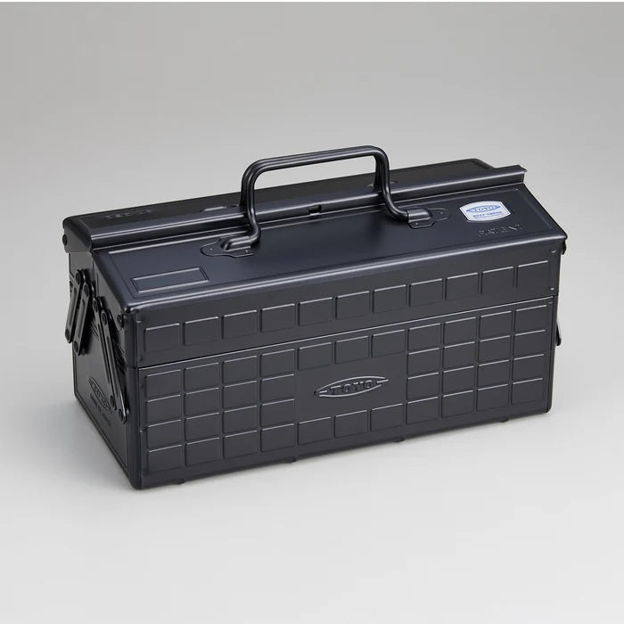 TOYO Steel Cantilever Toolbox ST-350: Black