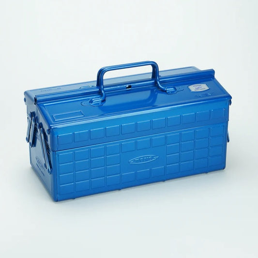 TOYO Steel Cantilever Toolbox ST-350: Blue
