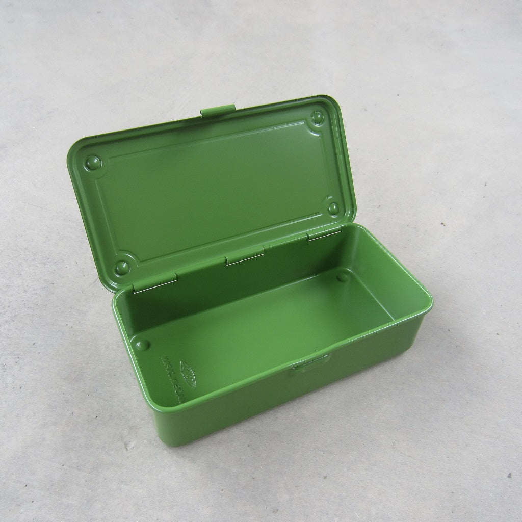 TOYO Steel Stackable Storage Box T-190: Japanese Tea Green