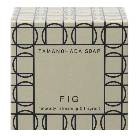 Tamanohada Round Soap: Fig