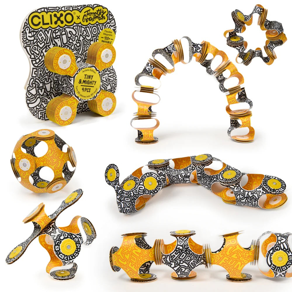 Clixo: Tiny and Mighty Pack - Timothy Goodman Artist Edition