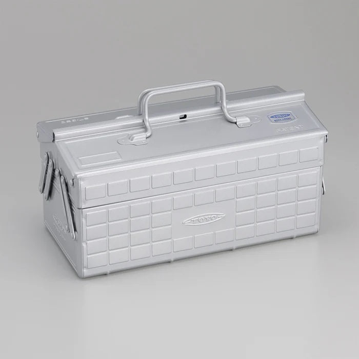 TOYO Steel Cantilever Toolbox ST-350: Silver