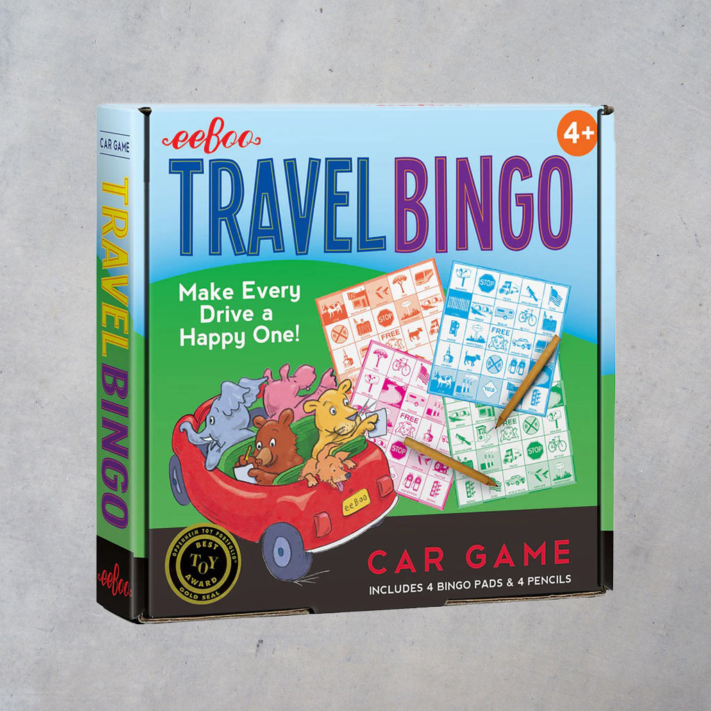 Travel Bingo Car Game