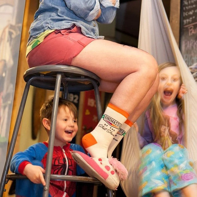 Women's Crew Socks: Ringmaster of the Shitshow