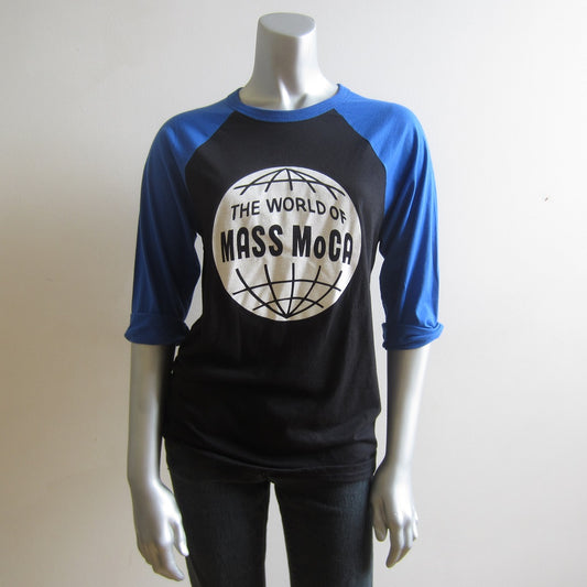 MASS MoCA Baseball T-Shirt: Unisex