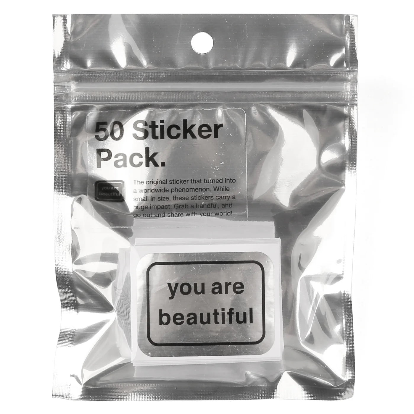You Are Beautiful: Classic Sticker Pack 50pcs