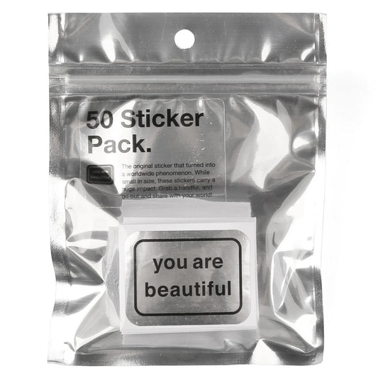 You Are Beautiful: Classic Sticker Pack 50pcs