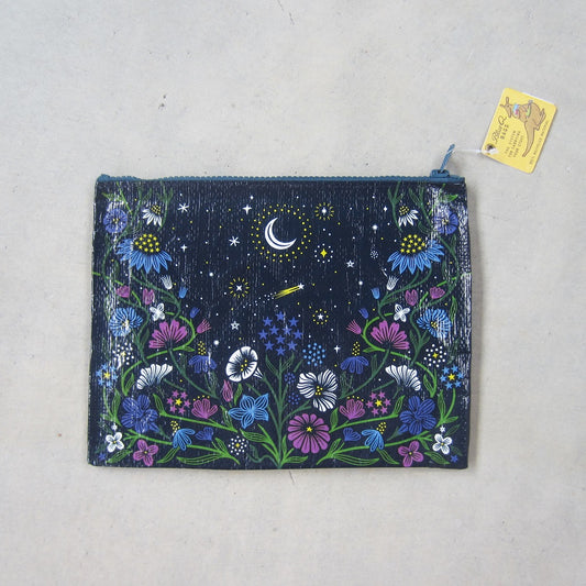 Zipper Pouch: Starry Garden