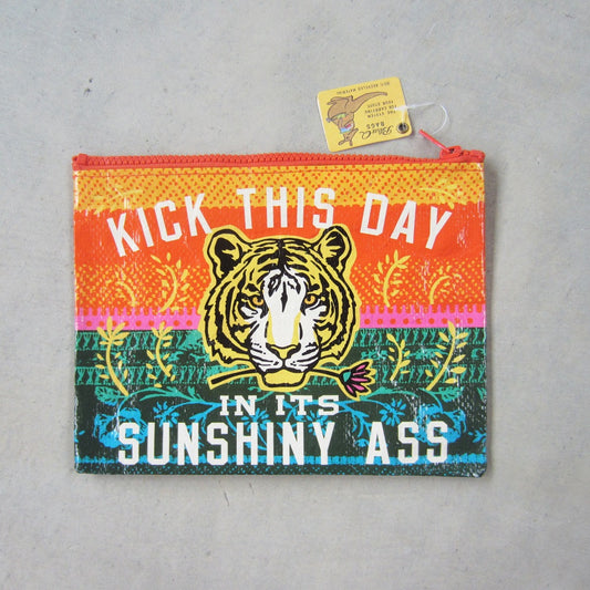 Zipper Pouch: Kick This Day in Its Sunshiny Ass