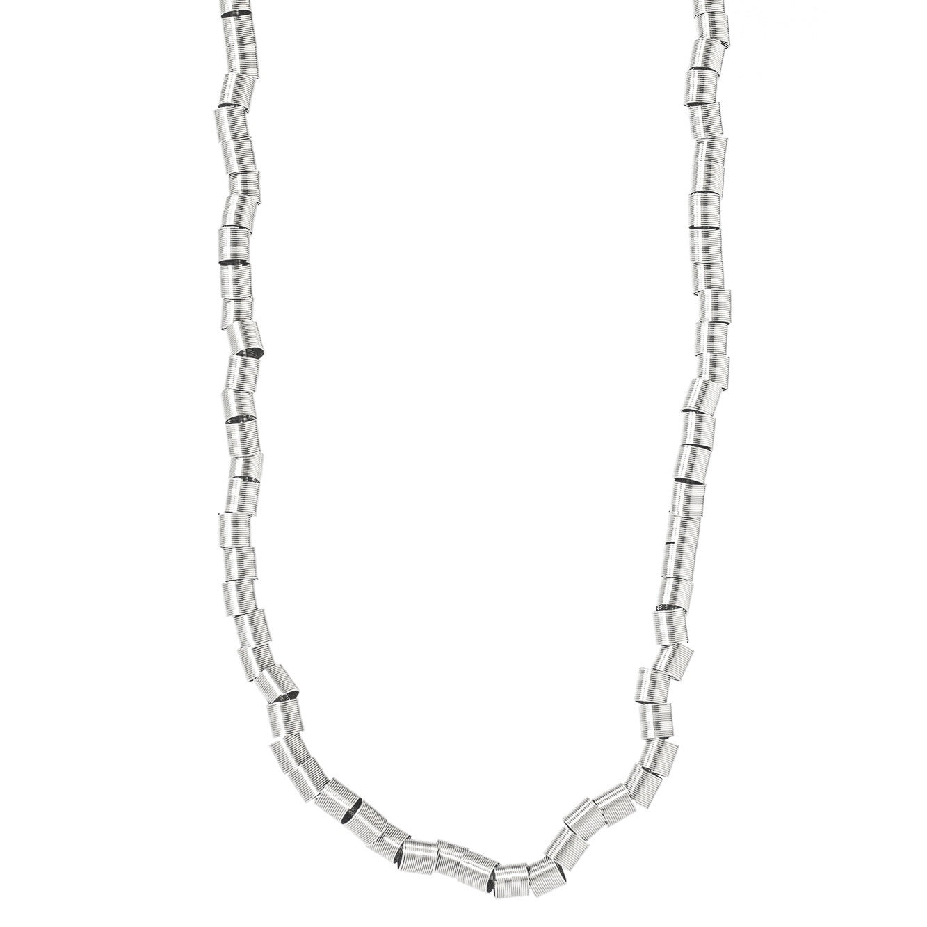 Zanzibar Long Stainless Steel Necklace