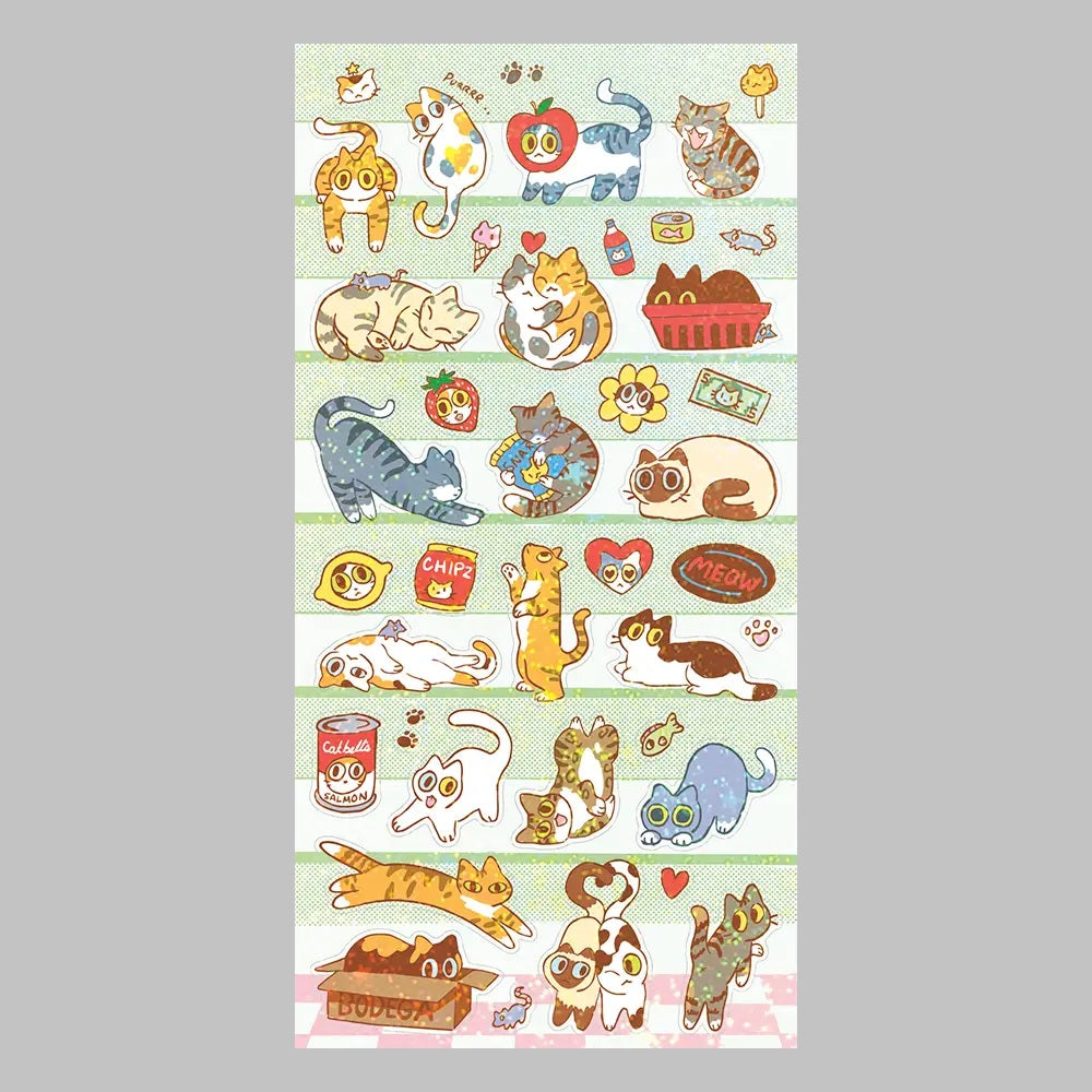 Bodega Kitties Sticker Sheet