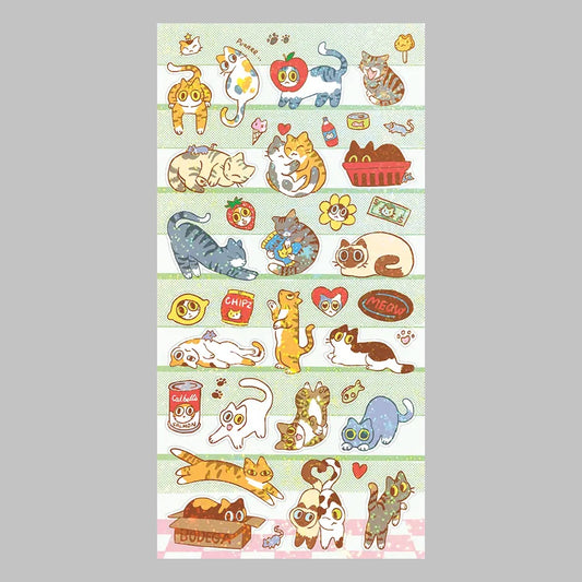Bodega Kitties Sticker Sheet