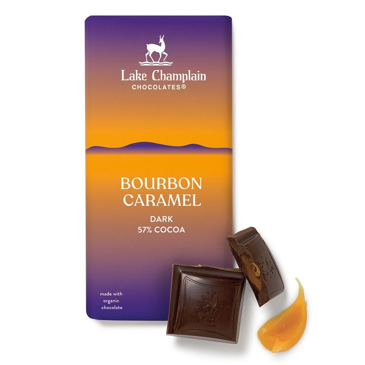 Chocolate Bar: Dark Chocolate Bourbon Caramel